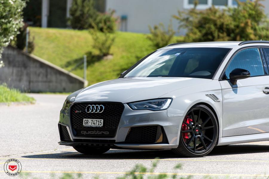 Детали экстерьера Audi RS3 Avant on Vossen Wheels (VPS-301) 2017 года  (фото 25 из 30)